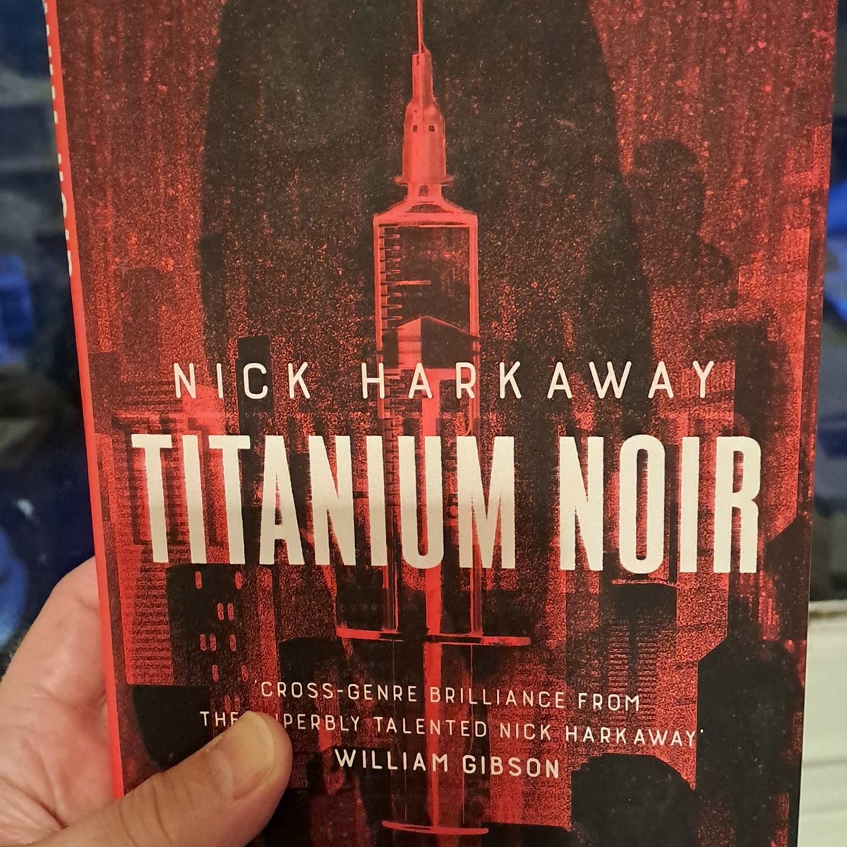 ivanwainewright's tweet photo. Always love @Harkaway's novels. Titanium Noir was no exception.
#speculativefiction #noir #favouriteauthors #bookrecommendation https://t.co/0g46IAeM35