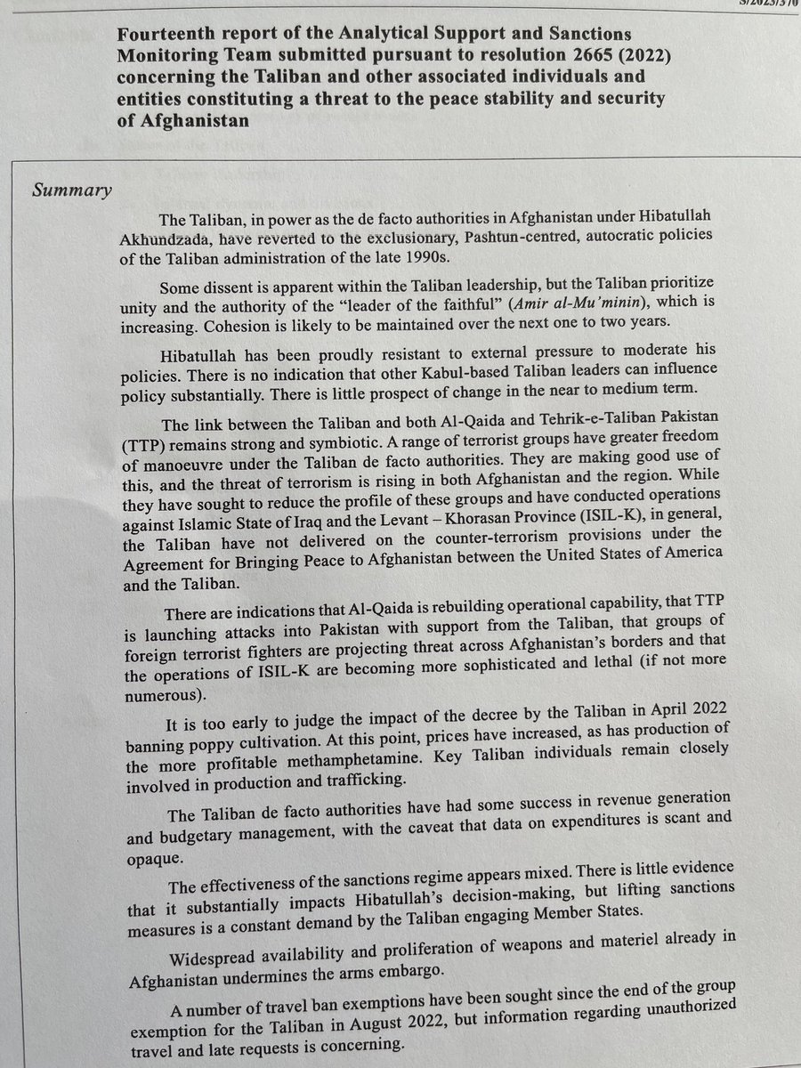 The #TerroristTaliban, in power as the de-facto authorities in #Afghanistan under Hibatullah Akhundzada, have reverted to the exclusionary #Pashton/Awghan-centered, autocratic Polices of the #TalibanTerrorist administration of the late 1990s - #StopTajikGenocide