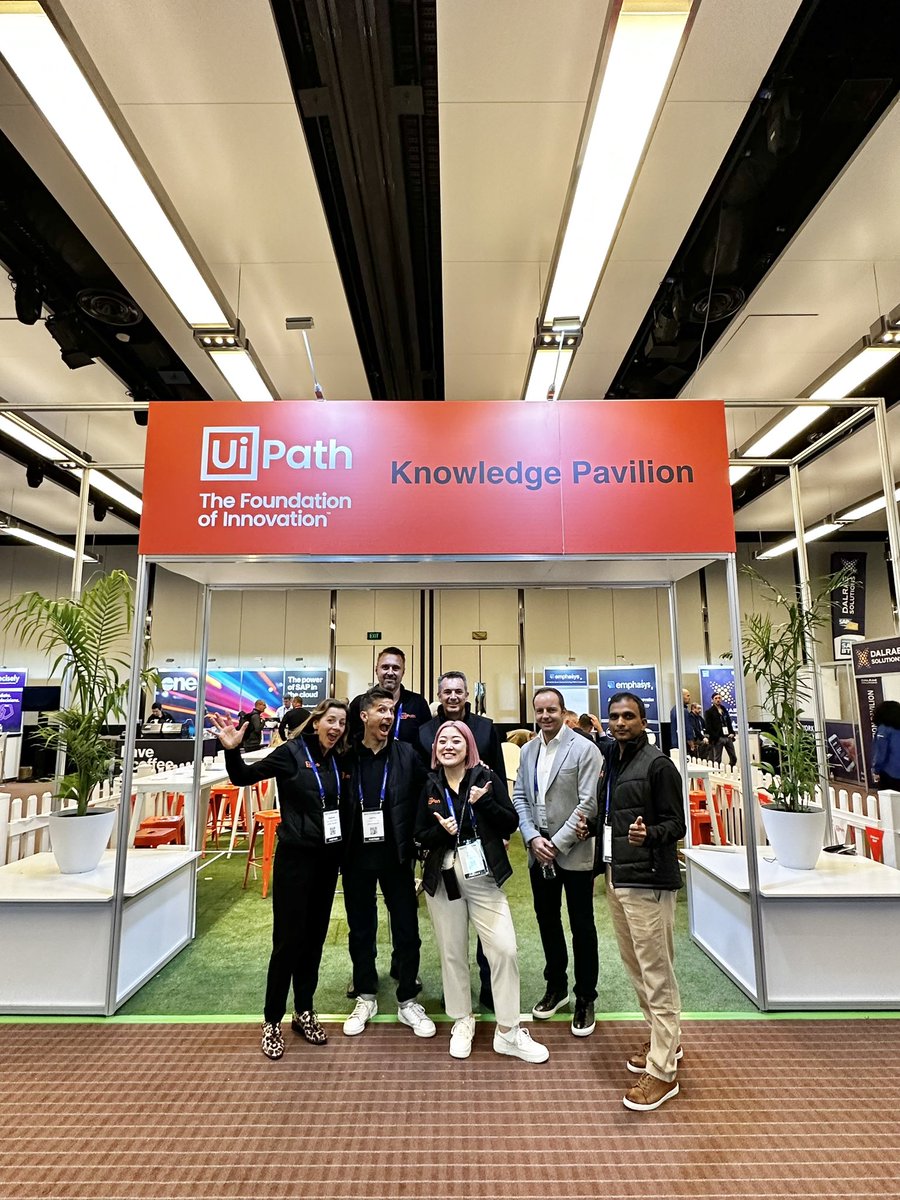 lara_marketer's tweet photo. 今週の水曜・木曜にオーストラリアのメルボルンにてMastering SAP Melbourne に出展してきました🇦🇺
#UiPath のスポンサーブースでは製品説明やデモの紹介もさせてもらいました!
そういう経験が今までほとんどなかったのですがとても楽しかった🤩
#uipath #masteringsap https://t.co/xNJWFlxRn5