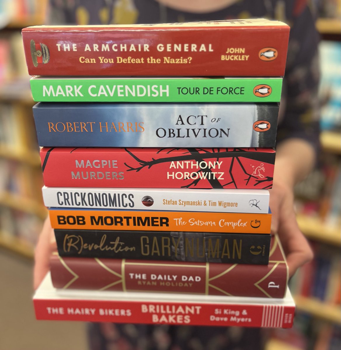 Looking for ideas for #FathersDay (Sun 18 June)? We have a great selection of #books to bring a smile to the face of your Dad, Grandpa or that special father figure in your life.Visit us and have a browse for that ideal gift!