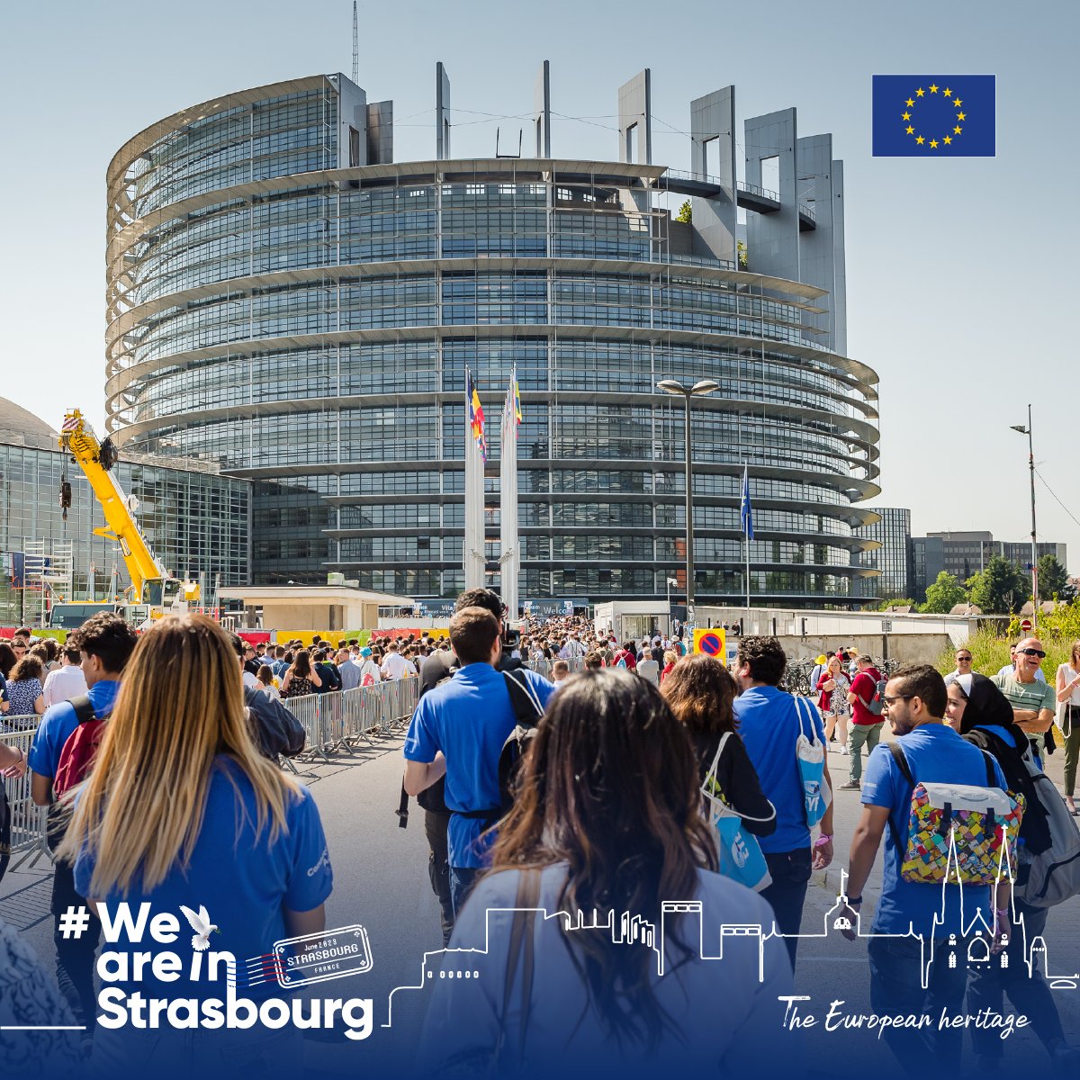 Day 1 of #EYE2023 in sunny Strasbourg had us feeling the heat, but our enthusiasm was unstoppable!😅🌞 Highlights: Interactive quiz, inspiring talks by youth activists, and a thought-provoking Thinkathon. Find out more about the 🇪🇺 European Youth Event 👉 …ropean-youth-event.europarl.europa.eu/en/