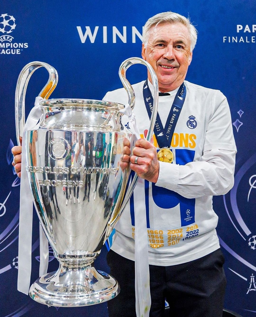 Happy birthday to Don Carlo Ancelotti!  