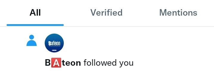 Gm, a blessed day the biggest boss just followed me back!! Thanks @InvestorBateon team alpha the next big thing 🚀🚀🚀🅰️