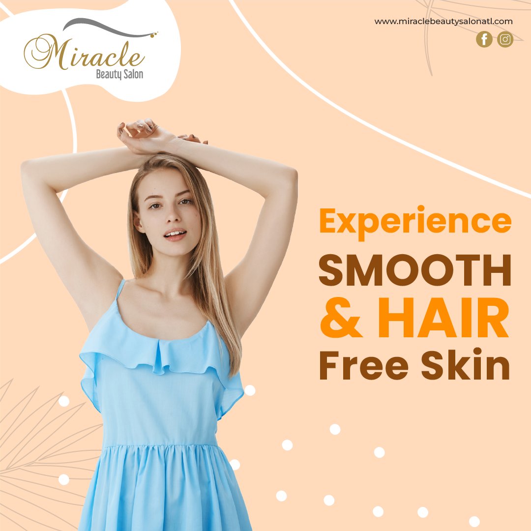 Waxing is the best way to achieve your goal of smooth & hair-free skin.

#waxing #hairremoval #bodywaxing #salon #miraclebeautysalon