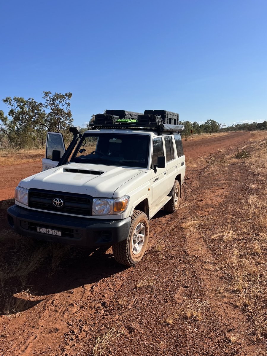 Gone bush. Good bye bitumen; good bye net coverage. But the Engel fridge is working… #JensOnTheRoad #manufacturing #AMGC #RoperBar #Territory #EngelFridge #REDARC