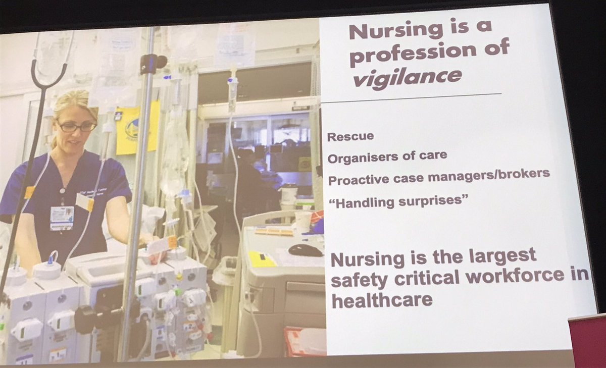 Crouchendtiger7's tweet photo. Some highlights from @alisonleary1 inaugural William Rathbone X Lecture #WRXAwards2023 emphasising safety critical role of registered nurses &amp; how their work is often misunderstood &amp; underestimated as @izzierickart powerful images show
@TheQNI @CrystalOldman @johnunsworth10 
2/4 https://t.co/NPsNdh0FR8