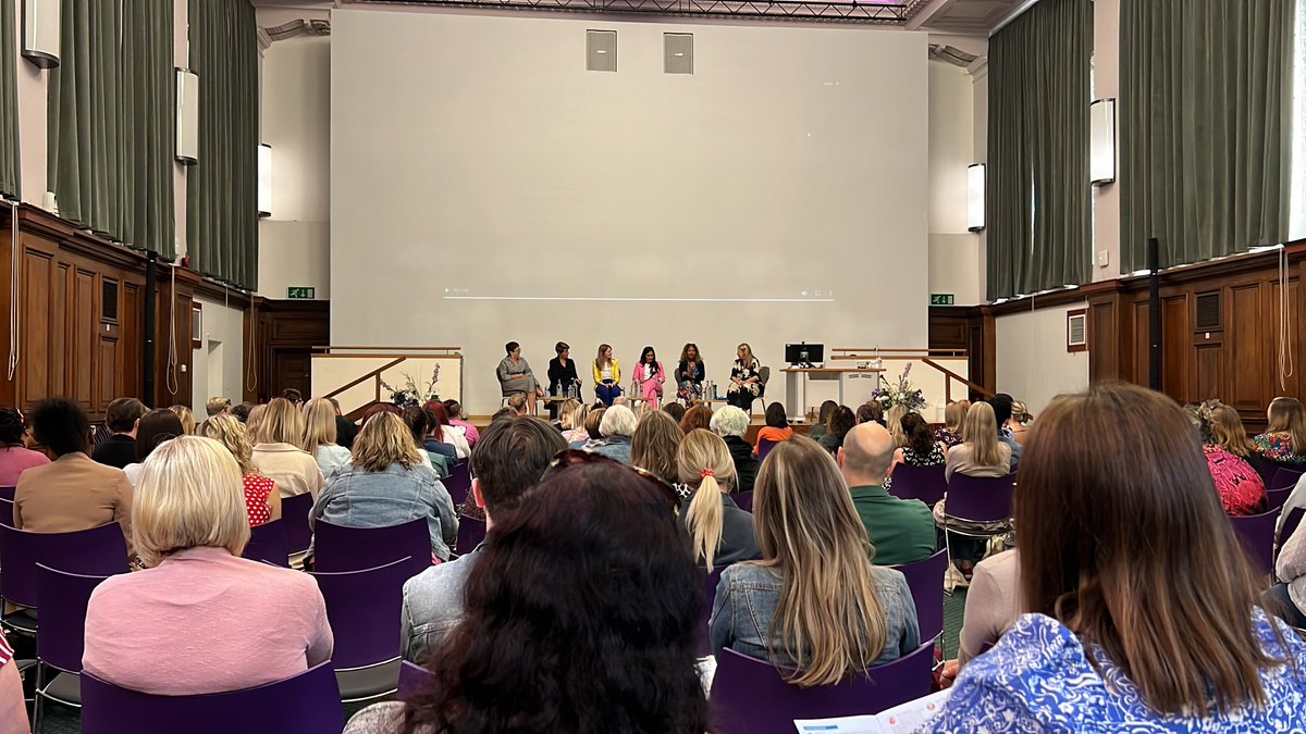 Such an inspiring panel today at @NRocks2023 - including @miss_mcinerney @AlisonKriel and @EmmaHardyMP - telling stories of hope in education. #NorthernRocks23