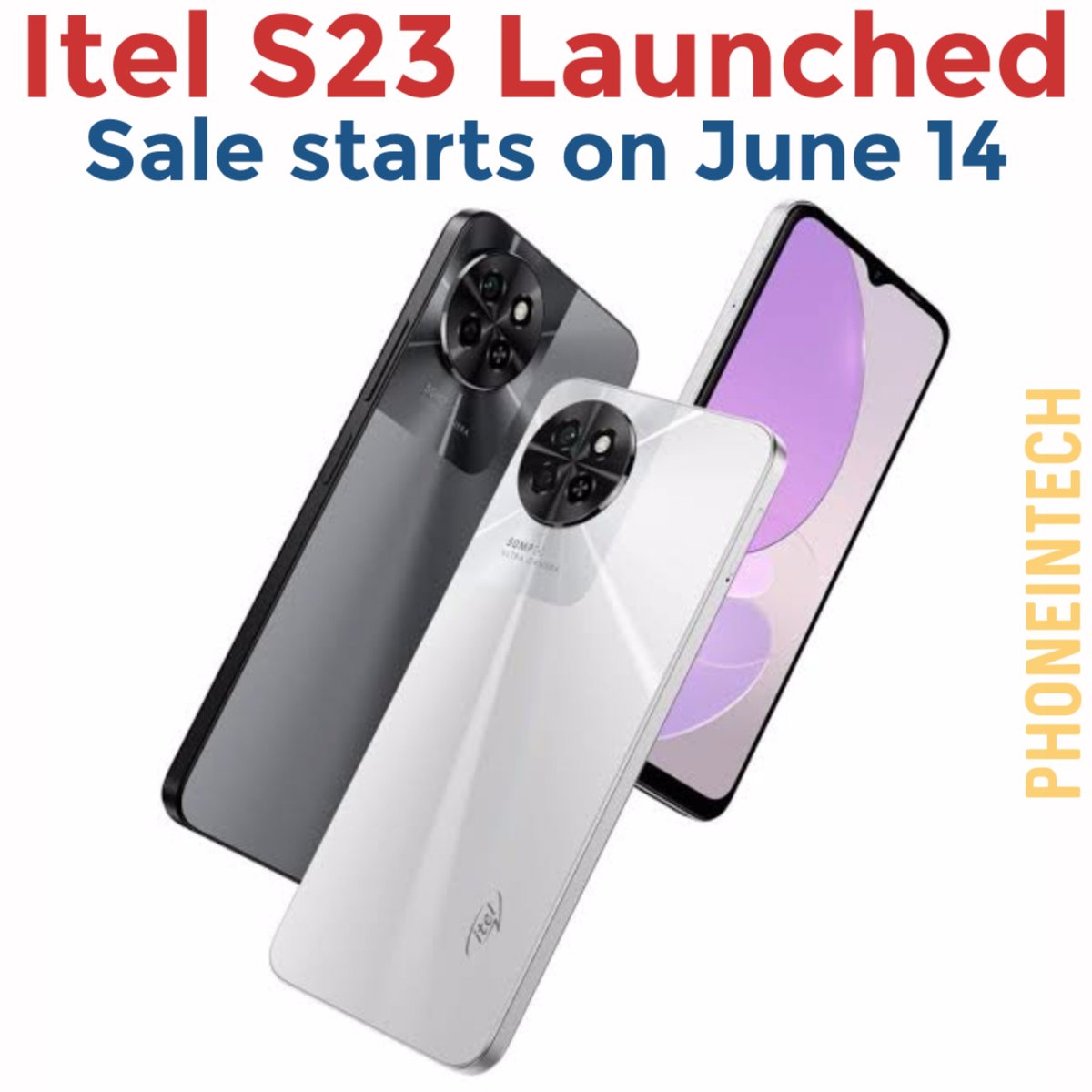 Itel S23 launched in India. It runs on Unisoc T606 SoC and comes with 8GB RAM and 128GB ROM. It is priced at ₹8,799 and the sale starts on June 14 through Amazon. 

#itel #itels23 #itelsmartphones #amazonsale #technews #technewsindia