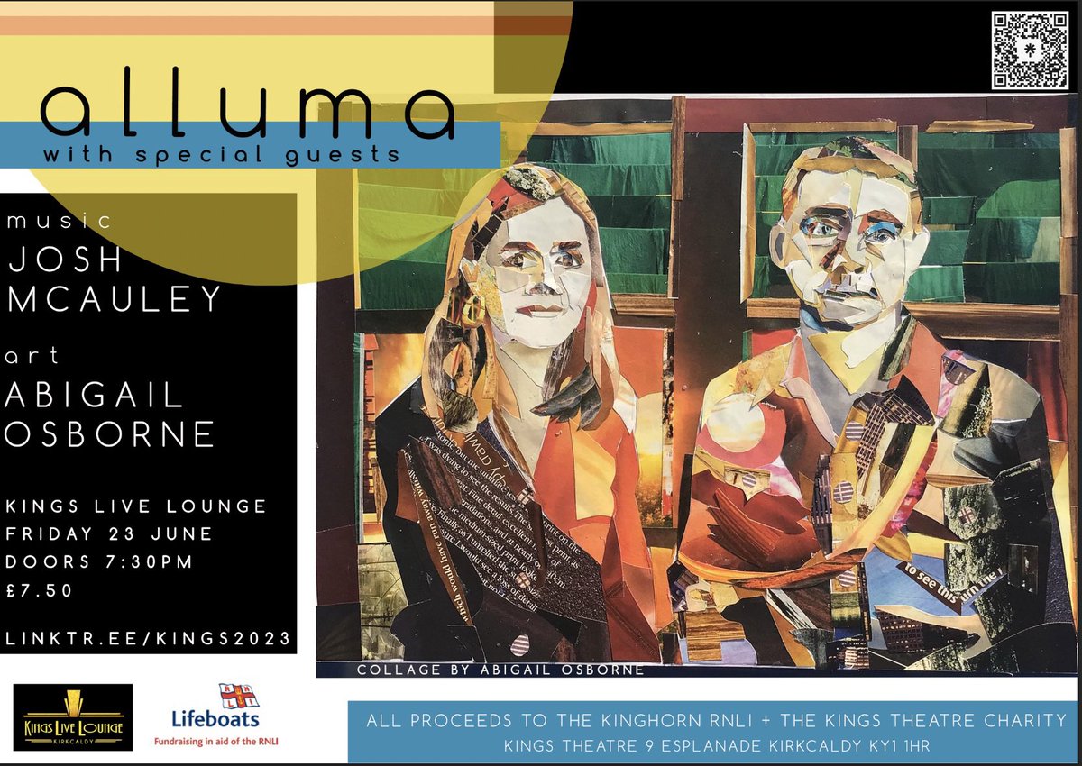 Our first live gig is in 2 weeks! If you’re anywhere near Fife on Fri 23 June, please come and support us! 🙏🙏🙏