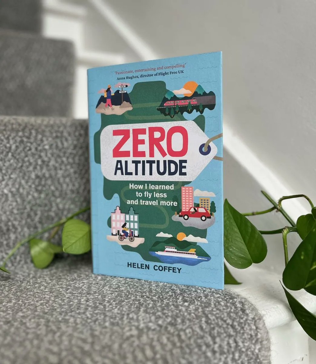 In 'Zero Altitude' discover how going flight-free can save the planet - and change how you see the world 📘 🌍 🍃 #flightfree #flightfreetravel #ecotravel

(📘: buff.ly/3wl5jiN)