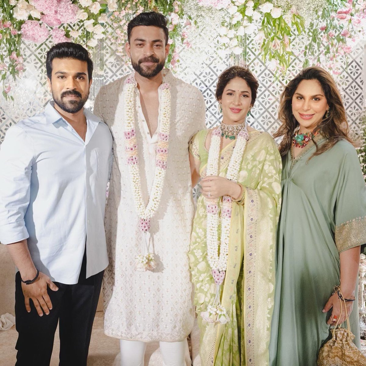 upasanakonidela's tweet image. Welcome to the Konidela family dearest Lavanya 🤗❤️
Looking forward to celebrating my dearest thodi kodalu. 
Varunnnnnn soooooo happy for you. 
@Itslavanya @IAmVarunTej