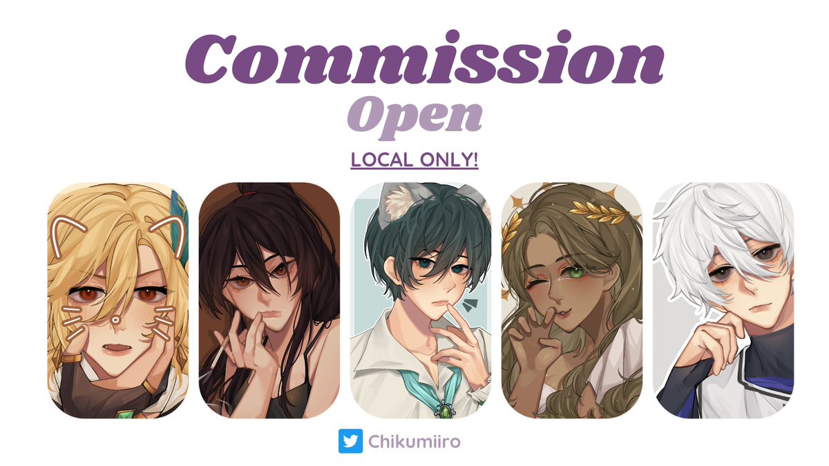 chikumiiro's tweet photo. 🐥 COMMISSION OPEN 🐥
[RTs and likes are appreciated]

Hello! Aku open art commission dalam rangka butuh uang T_T. Feel free to DM me if you have questions!

Slot (0/8)

@CmsnArtist_Id @cmsn_ART
#commissionopen #Commission https://t.co/IeAdloTvPw
