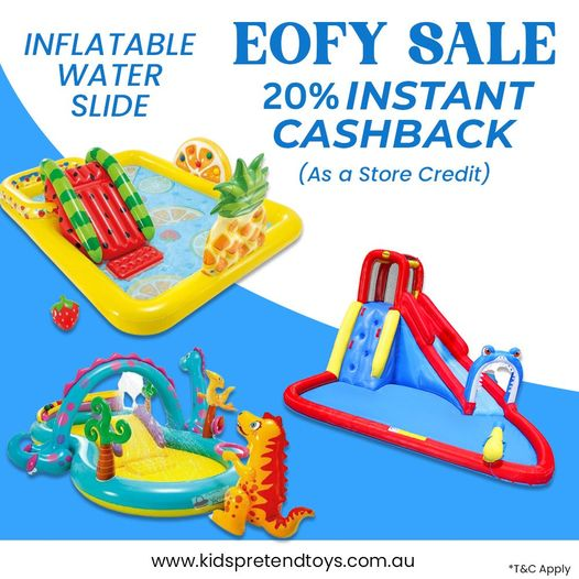 kidspretendtoys's tweet image. 🌟 Get ready for endless splashes and laughter with the Inflatable Water Slide! 🌊💦 
Buy Now:- kidspretendtoys.com.au/inflatable-wat…
#kidspretendtoy #australia #InflatableWaterSlide #SummerFun #BackyardWaterPark #EndlessSplashes #WaterWonderland #OutdoorWaterPlay #SlideIntoSummer