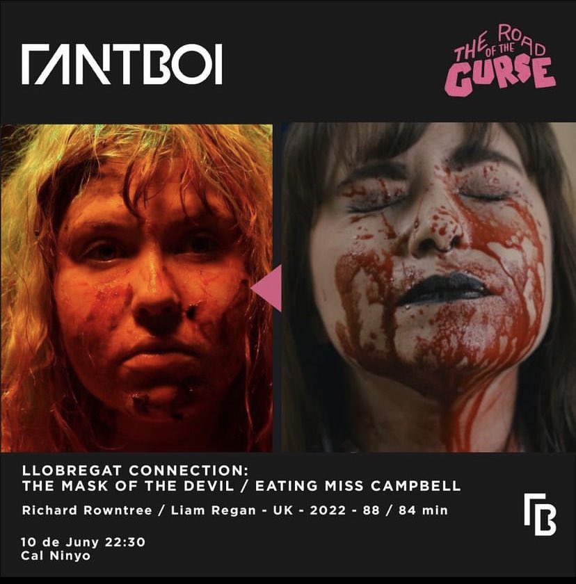 Festival B-Retina (@bretinafestival) on Twitter photo Hoy celebramos una doble sesión antológica en el #BaixLlobregat y alrededores del continente.
Hoy, nos veremos los caretos contra <a href="/Fantboifest/">FANTBOI</a>, a las 22.30h.
Proyección de <a href="/MaskOfTheDev1l/">Mask Of The Devil</a> y <a href="/eatingcampbell/">Eating Miss Campbell</a> en el Teatre #CalNinyo.
Entradas aquí👇
entrapolis.com/entradas/llobr… Hoy celebramos una doble sesión antológica en el #BaixLlobregat y alrededores del continente.
Hoy, nos veremos los caretos contra <a href="/Fantboifest/">FANTBOI</a>, a las 22.30h.
Proyección de <a href="/MaskOfTheDev1l/">Mask Of The Devil</a> y <a href="/eatingcampbell/">Eating Miss Campbell</a> en el Teatre #CalNinyo.
Entradas aquí👇
entrapolis.com/entradas/llobr…