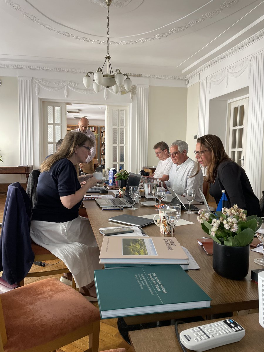 Great <a href="/EacEuropean/">European Archaeological Council (EAC)</a> board meeting in #Tallinn hosted by the National Heritage Board of Estonia… the EAC has a busy few months ahead…