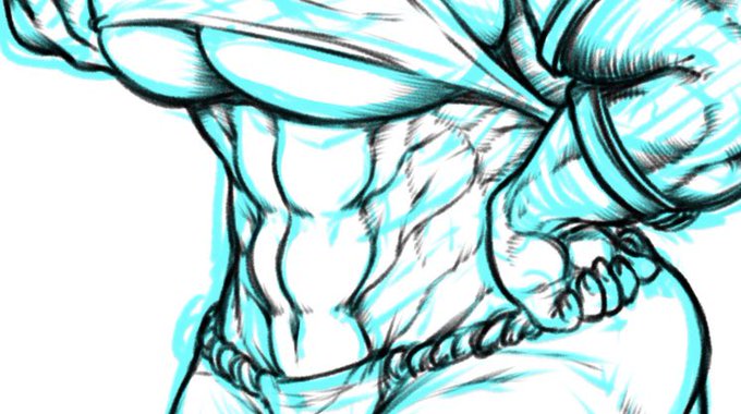 腹筋と下乳だけ公開 https://t.co/bkBwEQ0GD1