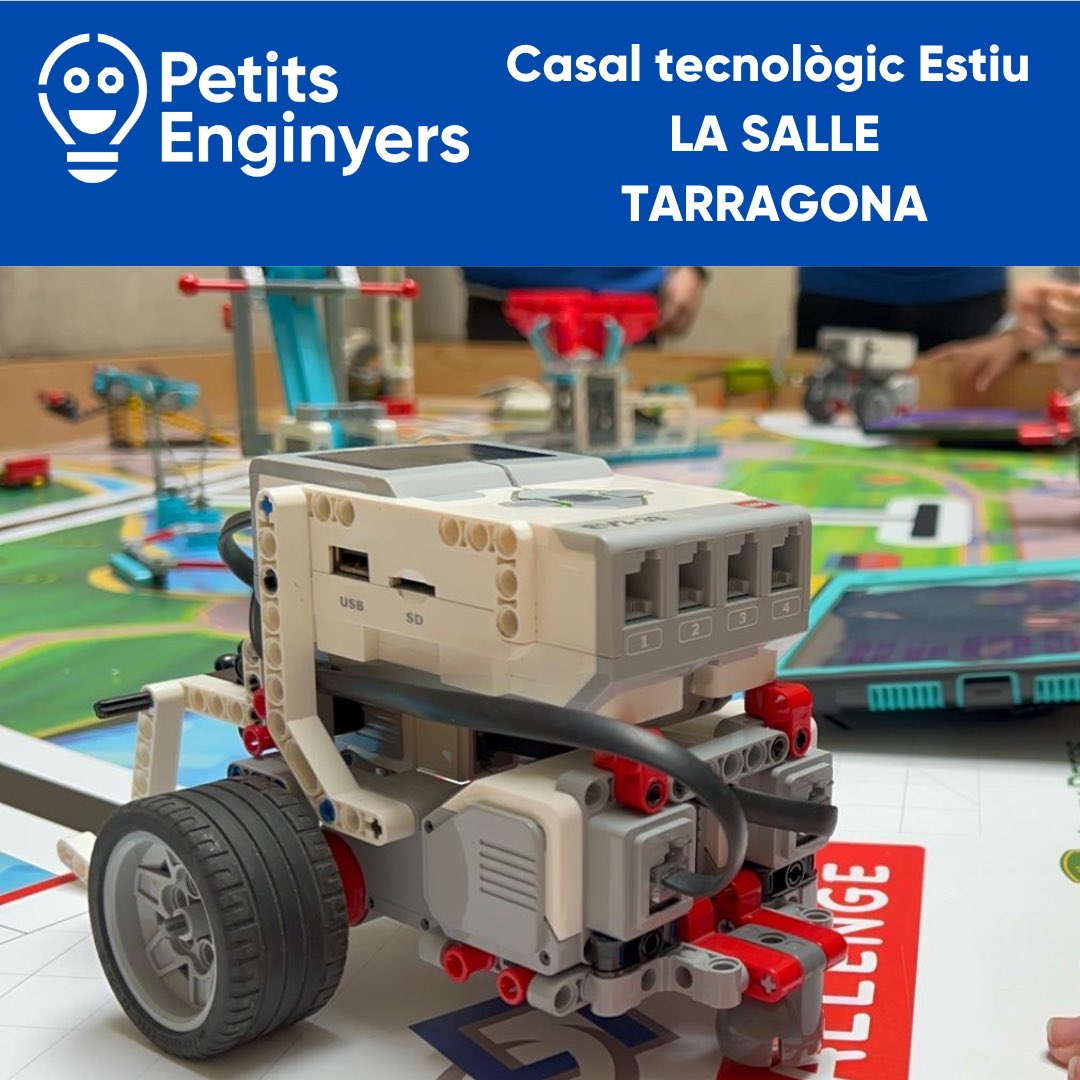 petitsenginyers's tweet photo. CASAL TECNOLÒGIC PETITS ENGINYERS TARRAGONA

📅 Del 26/6 al 28/7
🏫 Lloc: La Salle-Tarragona
📍Adreça: Av. Països Catalans,s/n
⌚  Horari: De 9 a 14h.
🎂  Edats: De 7 a 12 anys

Per nens i nenes amb inquietuds, ganes d’aprendre i visió de futur!

activitats@petitsenginyers.com https://t.co/2OwgR5rxlL