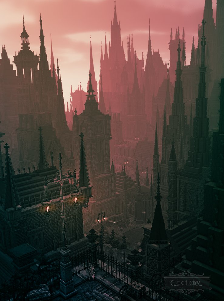 Yharnam's Fading City
#Minecraft #Minecraftbuilds #Bloodborne