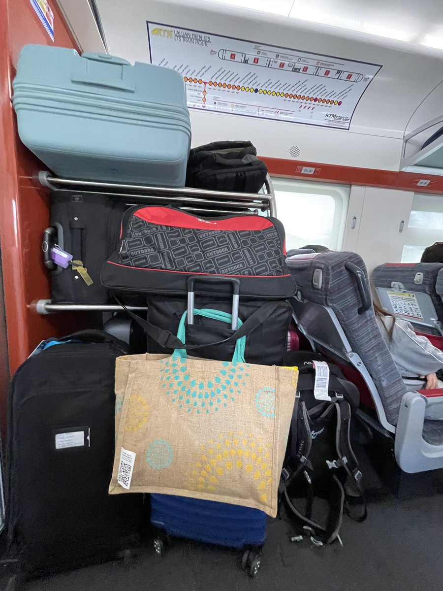 RaymondChooAu's tweet photo. Trying another #PublicTransport mode - #KTMBerhad (@ktm_berhad) express #train - from #KLSentral (@klsentral). Arrived at #Taiping #Railway Station. https://t.co/AsIBvZ84GE
