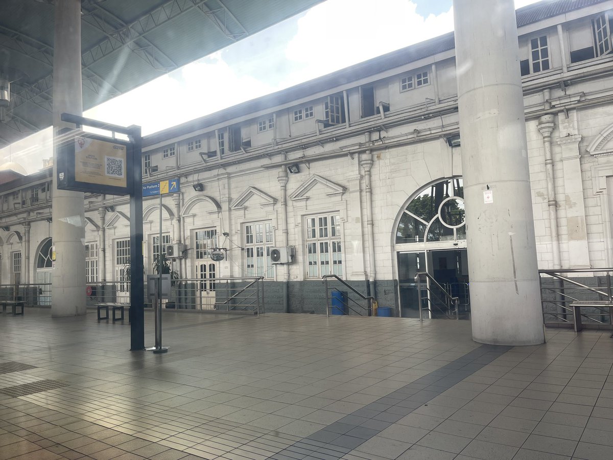 RaymondChooAu's tweet photo. Trying another #PublicTransport mode - #KTMBerhad (@ktm_berhad) express #train - from #KLSentral (@klsentral). Arrived at #Taiping #Railway Station. https://t.co/AsIBvZ84GE