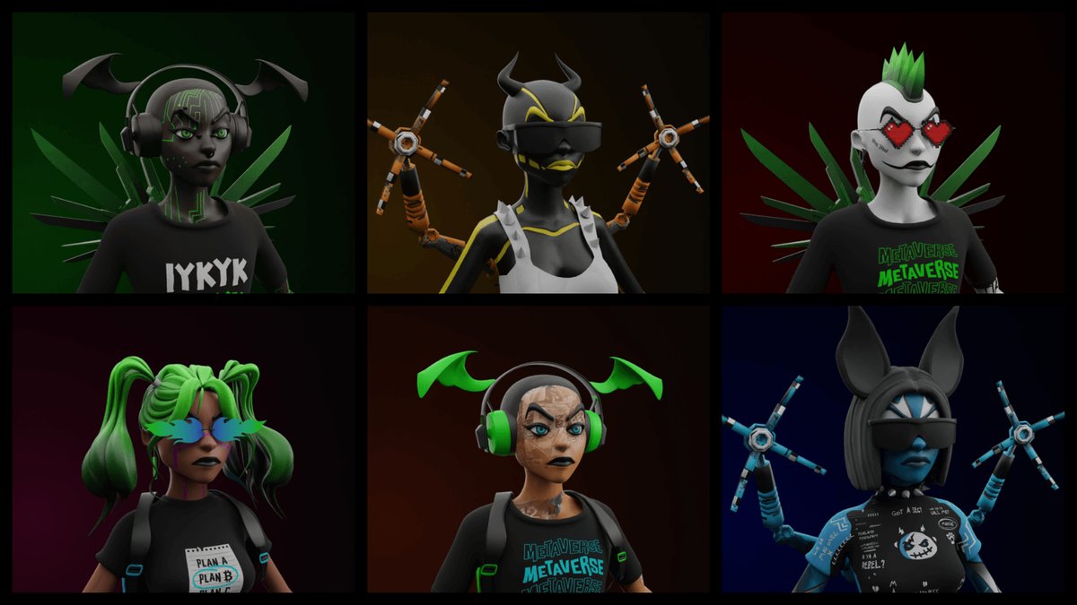 The #NFT gods blessed me today.

Here's my FULL SET of all 6 <a href="/MadzNFT/">MADZ NFT</a> Rindz!

#NFTs #NFTDrop #MADZ