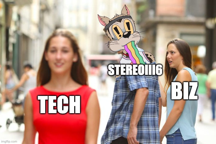 stereoiii6's tweet photo. No i don't care if we go to #moon or #rekt 
i'm just here cause i luv the #NFTech !!! https://t.co/lStVe7UQCc