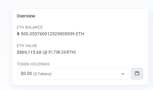 Marvelouseed's tweet photo. Dudes, admit it, who sent me 500 eth? https://t.co/04UUvT2TU9