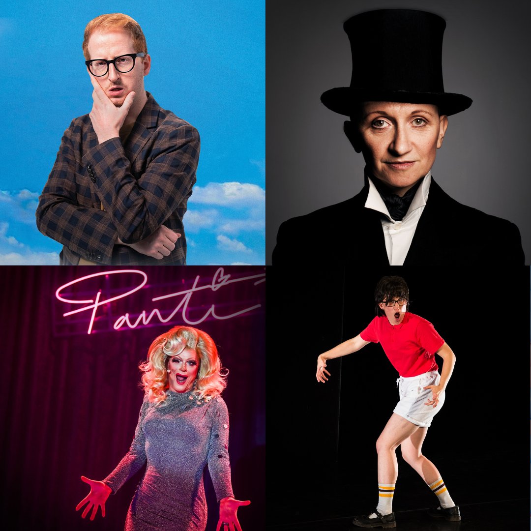 Soho Theatre (@sohotheatre) on Twitter photo Saying goodbye to a lotta epic acts this weekend 😭, so don't miss these final shows ✨
<a href="/shrimpJAJ/">kylee</a> <a href="/lucyehopkins/">Lucy Hopkins</a>' Dark Mother <a href="/PantiBliss/">Dr Panti Bliss-Cabrera</a> <a href="/hesterchill/">Ocean Chillingworth</a>'s Shorty Saying goodbye to a lotta epic acts this weekend 😭, so don't miss these final shows ✨
<a href="/shrimpJAJ/">kylee</a> <a href="/lucyehopkins/">Lucy Hopkins</a>' Dark Mother <a href="/PantiBliss/">Dr Panti Bliss-Cabrera</a> <a href="/hesterchill/">Ocean Chillingworth</a>'s Shorty