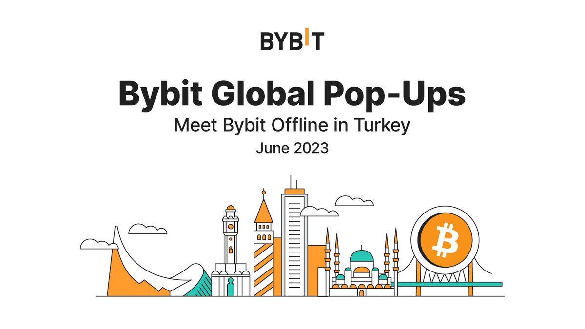 Bybit_Official's tweet photo. 🌍 The Crypto Ark is embarking on a next level meetup to connect with the global Bybit communities!  

For June, we're thrilled to announce our first stop: Turkey! 🇹🇷 

Get ready to hop on board: https://t.co/0Fx4Eurcc6

#Bybit #TheCryptoArk https://t.co/Ve6jqwWc1y