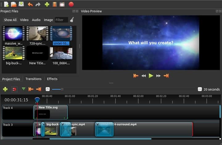 elhackernet's tweet photo. OpenShot es un editor de video de código abierto, con una interfaz sencilla pero con todo lo básico, edición por pistas con línea de tiempo, etc

 Ahora con soporte para animación 3D. Perfecto para adentrarse en el mundo de la edición de video
https://t.co/HcpeAoxnyN https://t.co/vg4CppaauT