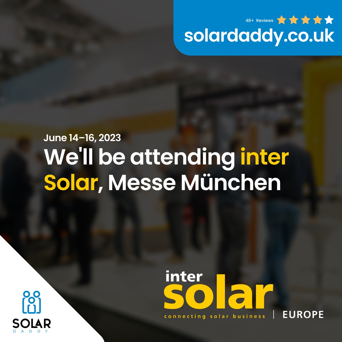 Daniel Westhead is super excited to be attending this years Intersolar Europe i

#renewableenergy #renewableenergyisthefuture #renewableenergysources #renewableenergynow