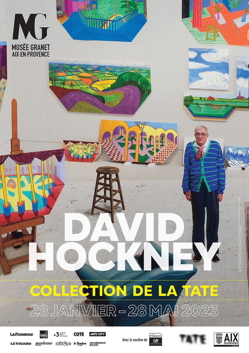 #IdeeDeSortie 🎨 | (Re)découvrez le parcours artistique d’un des artistes les plus influents au monde avec une sélection d’œuvres présentées au @museegranet dans l’exposition 'David Hockney. Collection de la Tate'
Jusqu’au 28 mai 2023 👉 fcld.ly/yacjcgd 

@Prefet13