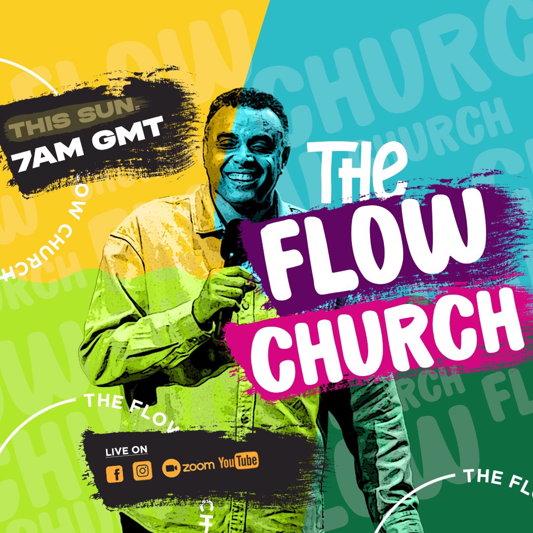 It’s almost time for that powerful word of God that will lift your Sunday and your whole week to another level. The FLOW Church comes to you live on Sunday at 7am GMT exactly! See you😊. #TheFLOWChurch #DagHewardMills #onlinechurch #sundaymornings