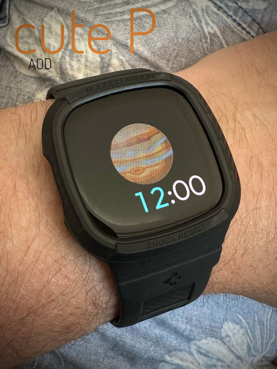 DANdFRA's tweet photo. What’s on your #fitbit today? Amazing NEW “cute P” with beautiful AOD #watchface #clockface by @dp_faces for #fitbit #fitbitversa #fitbitsense #fitbitversa2 #fitbitversa3 #made4fitbit #fitness #steps #google #smartwatch #fashion https://t.co/4C9fCIMcEz