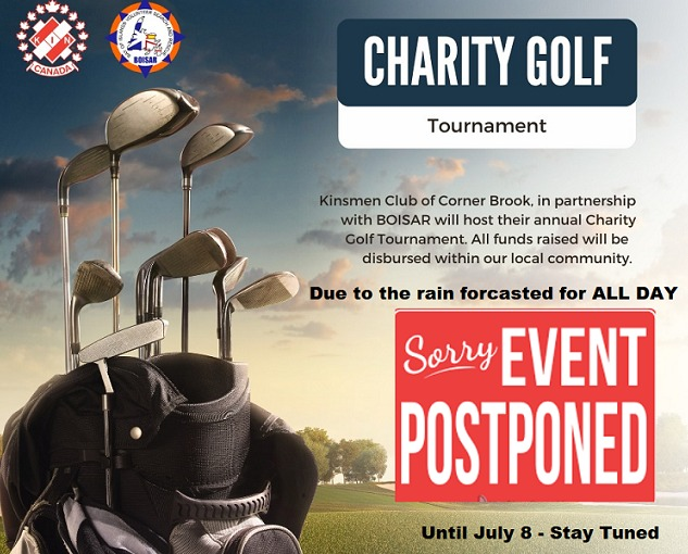 Unfortunately, this decision had to be  made this morning.  Please stay tuned.

<a href="/CornerBrook/">Corner Brook</a> <a href="/BlomidonGolf/">Blomidon Golf Club</a> <a href="/boiradio/">100.1 BAY FM</a> <a href="/BOISARNL/">Bay of Islands SAR</a>