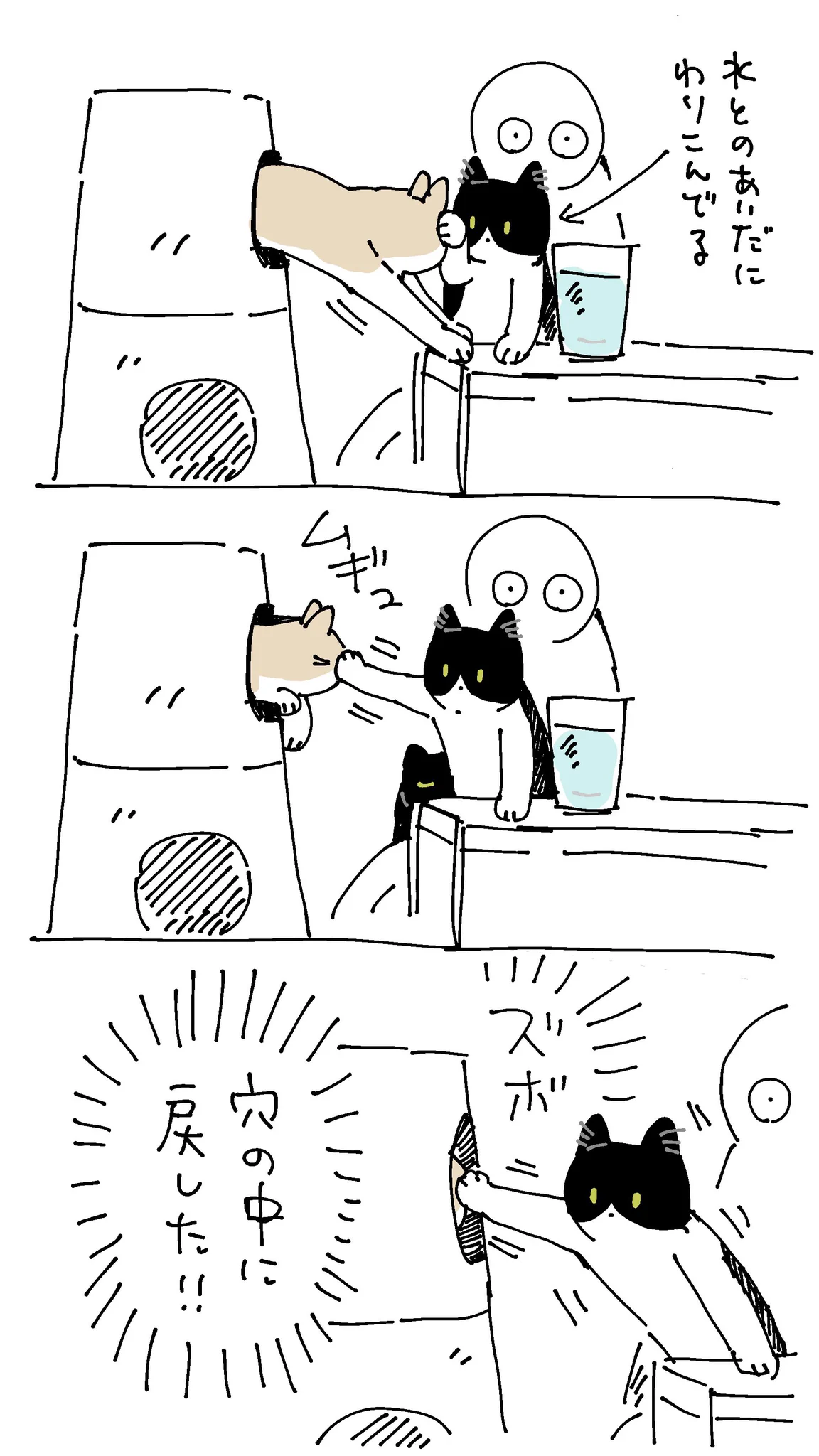 天才親切キャット「まめさん」！助けを呼んだら本当に来てくれた！！