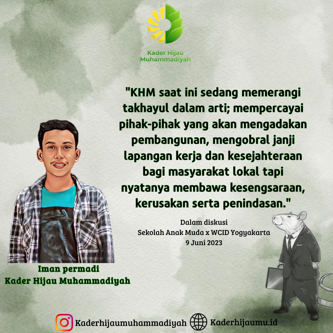 kaderhijaumu's tweet photo. Lantas bagaimana kita memaknai ancaman Takhayul, bid'ah, khurafat (TBC) lebih jauh di era ancaman kerusakan sosial-ekologi yang massif dan terstruktur?

#kaderhijaumuhammadiyah #khm #takhayul #muhammadiyah #lawansetantanah https://t.co/OQAyA7E2Qy