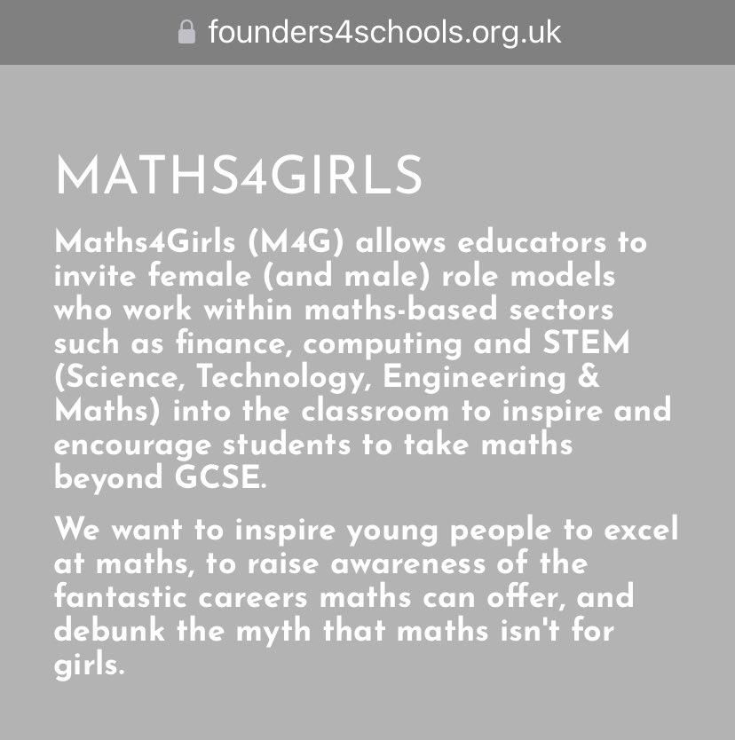 louiseseeley's tweet image. To inspire young people to excel at maths, to raise awareness of the fantastic careers maths can offer, and debunk the myth that maths isn&apos;t for girls. @maths4girlsuk @NCETM @Founders4School #mathsforgirls #inspiringmaths #femalerolemodels #ncetmpodcast