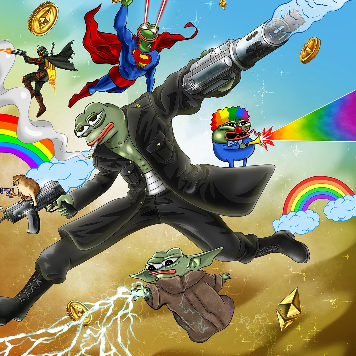 WHO'S ACTIVE?   

300 Like &amp; RT = Giveaway   

Drop ETH Address👀