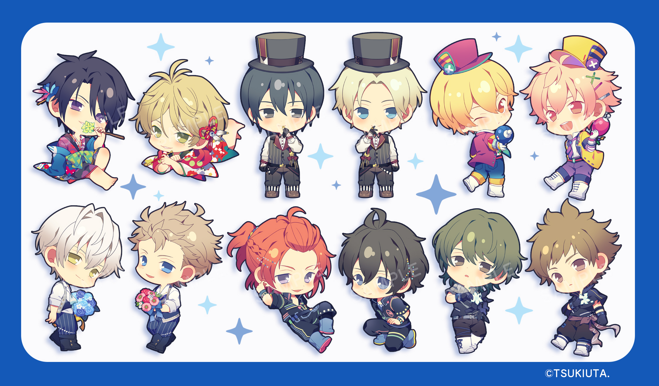キャラクターイラスト 10個セット Z/Xグッズ ｜ Z/X - Zillions of enemy X - ゼクス公式サイト