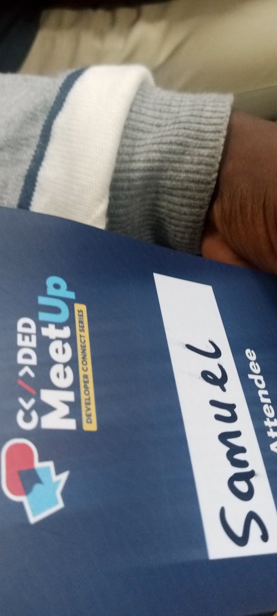 TheMoyinoluwa_O's tweet image. Here at the @InterswitchDev coded meet up 🤩🚀.
#IDCDCS
#TheCodedMeetup
#interswitchDevelopersCommunity