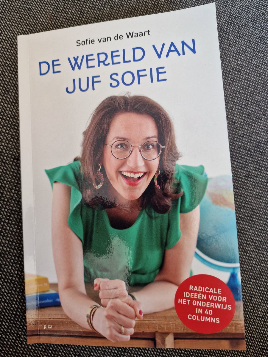 De wereld van juf Sofie-Sofie vd Waart
"<a href="/Lerarencollect/">Lerarencollectief</a> die constant meedenkt over de kwaliteit v.h. onderwijs.Hoe ziet goed leraarschap er eigenlijk uit?Die vraag kan alleen beantwoord worden door de beroepsgroep zelf.Als leraren,met leraren"
#BoekPerWeek 35/52 <a href="/Uitgeverij_Pica/">Mark Veerman | Pica</a>