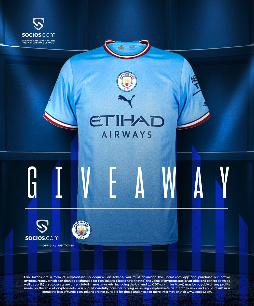 Live your @ManCity passion for the #UCLfinal and win a signed shirt! 💙✍️

To enter:
1. Follow us 📲
2. Like ❤️ + RT 🔁
3. Comment “#LiveYourPassion” 💬

One winner chosen at random.
