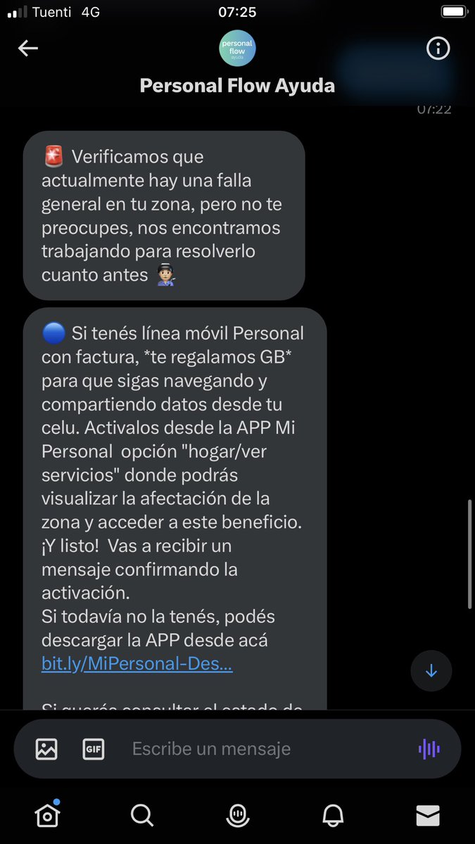 benjaminceto's tweet photo. @PersonalFlow_At  quiero resarcimiento @DNDConsumidor  @BAconsumidor  ESTOY SIN INTERNET HACE VARIOS DÍAS Y ME DICEN Q TENGO JNTERNET Y PAGANDO UNA BOLETA CARA encima tenia q rendir y me quede sin internet https://t.co/rzCWLg7lPG