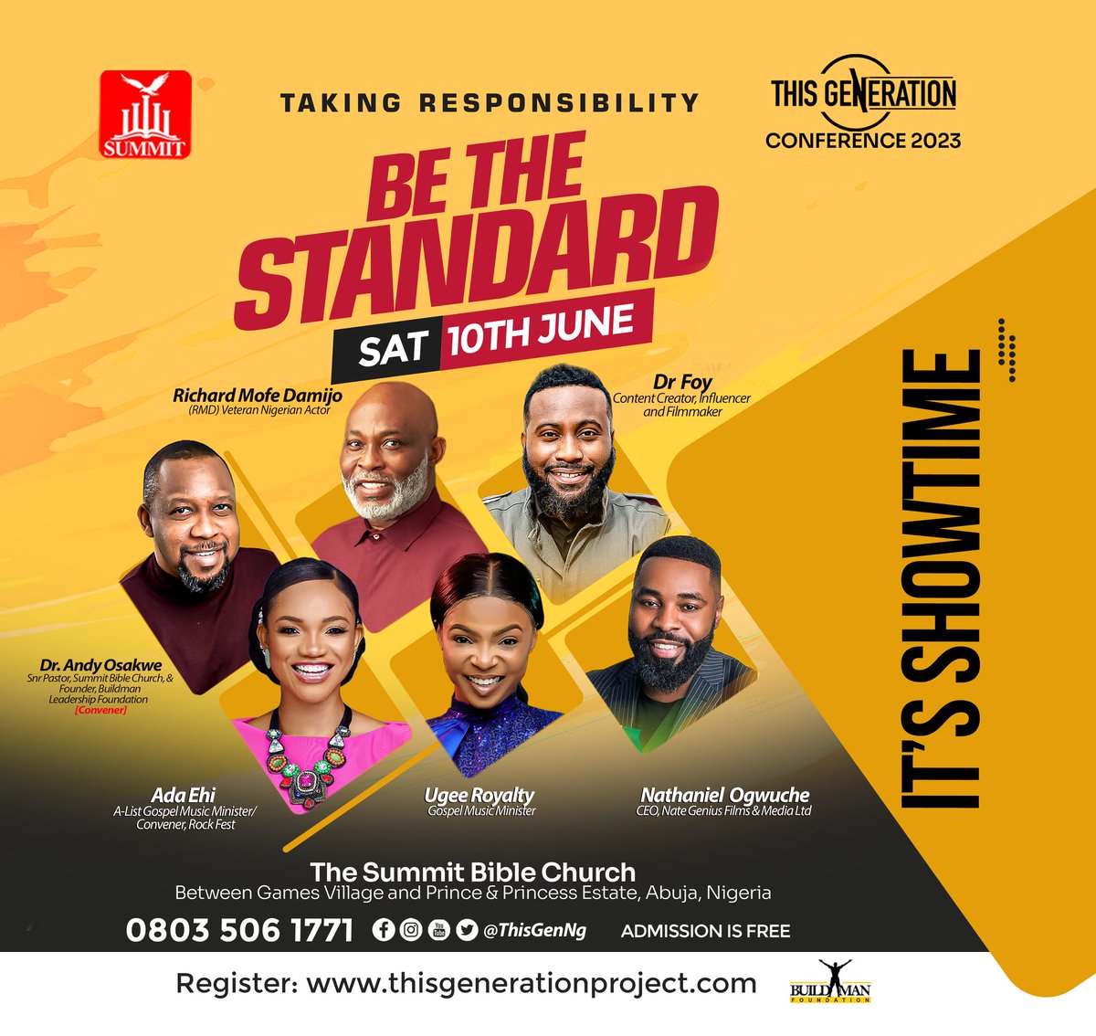 🌟 Welcome to This Generation Conference 2023! 🌟

We are thrilled to gather passionate young people, thought leaders, and change-makers from all walks of life for a transformative experience like no other!

#ThisGen2023
#BeTheStandard 
#SummitBibleChurch