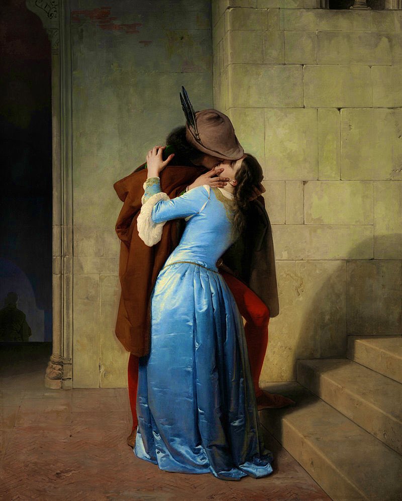 Hi everyone, a reminder that this Sunday’s theme is: 

POETS & PAINTERS IN LOVE: WORDS, ART & SCANDAL 

Bring your tweets to the hashtag #FolkloreSunday for a retweet after 10:30 am BST! See you then, Maude xx

Image: The Kiss, by Francesco Hayez, 1859