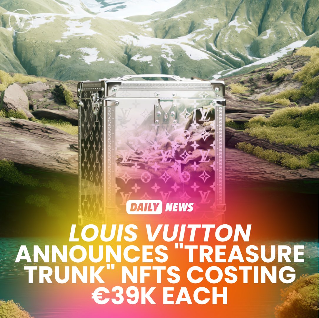 Viva Technology on X: JUST IN: Louis Vuitton unveils €39K Treasure Trunk  NFTs, offering exclusive access to products & experiences in surprising  strategic shift.  / X