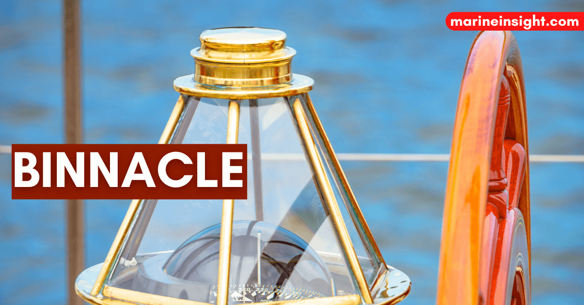 MarineInsight's tweet photo. What is a Binnacle On Ships?
...Check Out this article 👉https://t.co/brh3RcpjeD
#Binnacle #Shipping #Maritime #MarineInsight #Merchantnavy #Merchantmarine #MerchantnavyShips https://t.co/z3jmyGQimH