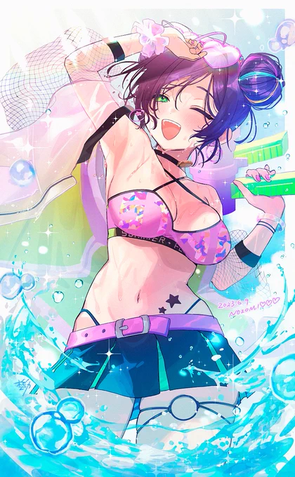 希今年もお誕生日おめでとうずっと好き (遅れてごめんねえ!) #東條希誕生祭2023 #東條希生誕祭2023