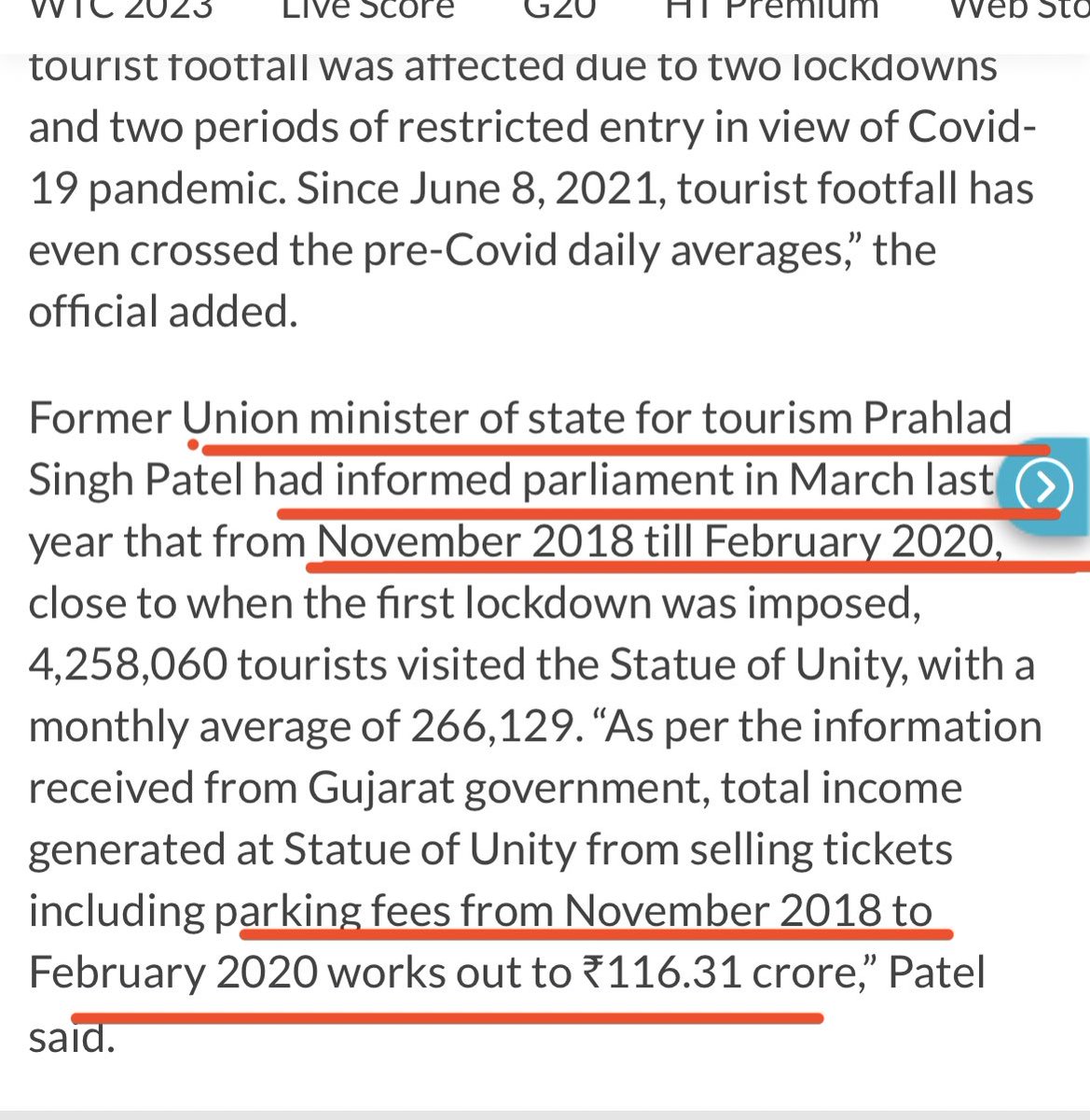 🚨MISLEADING - a handle <a href="/Akshat_World/">Akshat Shrivastava</a> has picked up data between 2018-2020 &amp; miscalculated as ₹116cr collection in 3yrs to BEP in 80yrs.

FACT1- this ₹116cr is from Nov'18 to Feb'20, i.e 16months not 3yrs.

So per year collection is ~₹88cr (2x of what used for misleading)
1/